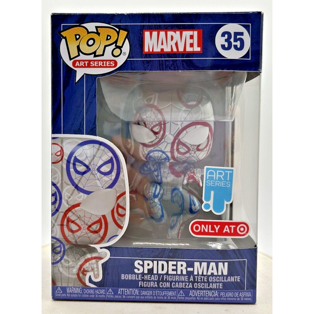 Funko Pop! Marvel Spider-Man Art Series Target Exclusive #35 F19